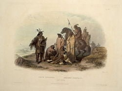 Crow indians (Karl Bodmer)