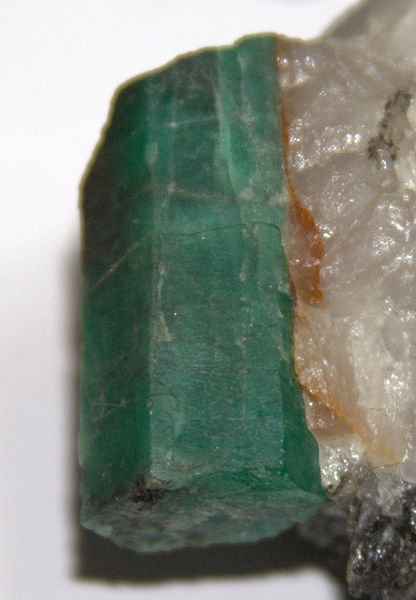 File:Emerald specimen with matrix.jpg