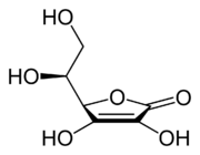 Vitamin C chemical structure