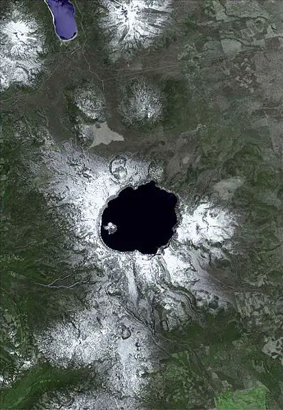 File:Crater Lake Satellite Map.jpg