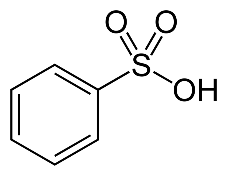 File:Benzenesulfonic-acid-2D-skeletal.png