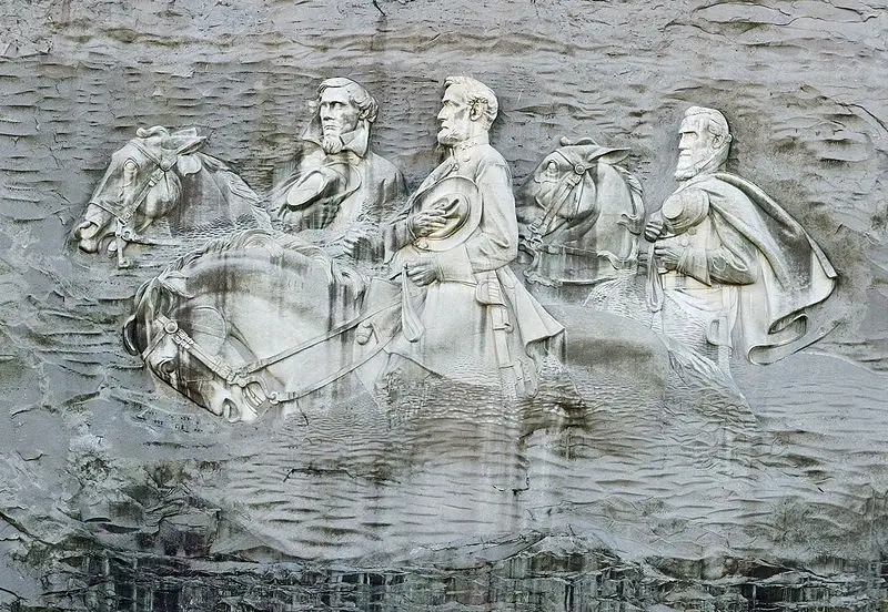 File:Stone mountain closer up.jpg
