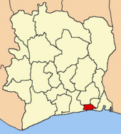 Location in Côte d'Ivoire