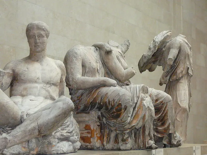 File:Parthenon pediment statues.jpg