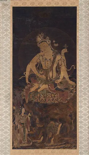 File:Nyoirin Kannon painting.jpg