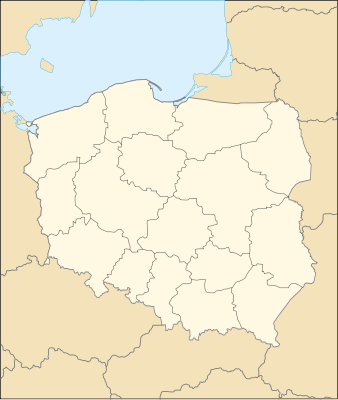 Location map Poland