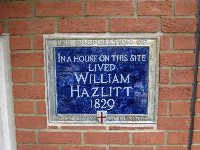 File:William Hazlitt plaque.JPG