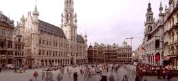 Panorama view of the Grand Place