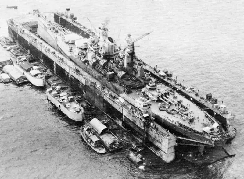 File:USS Iowa Floating Drydock.jpg