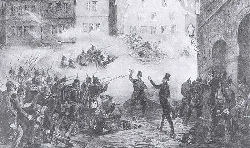 File:Barricades - 1848 Germany.jpg