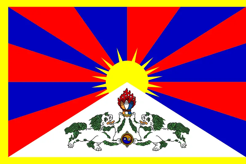 File:Flag of Tibet.svg