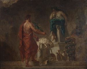 Eugène Delacroix - Lycurgus Consulting the Pythia - Google Art Project.jpg