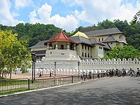 The Temple of the Tooth Relic in Kandy