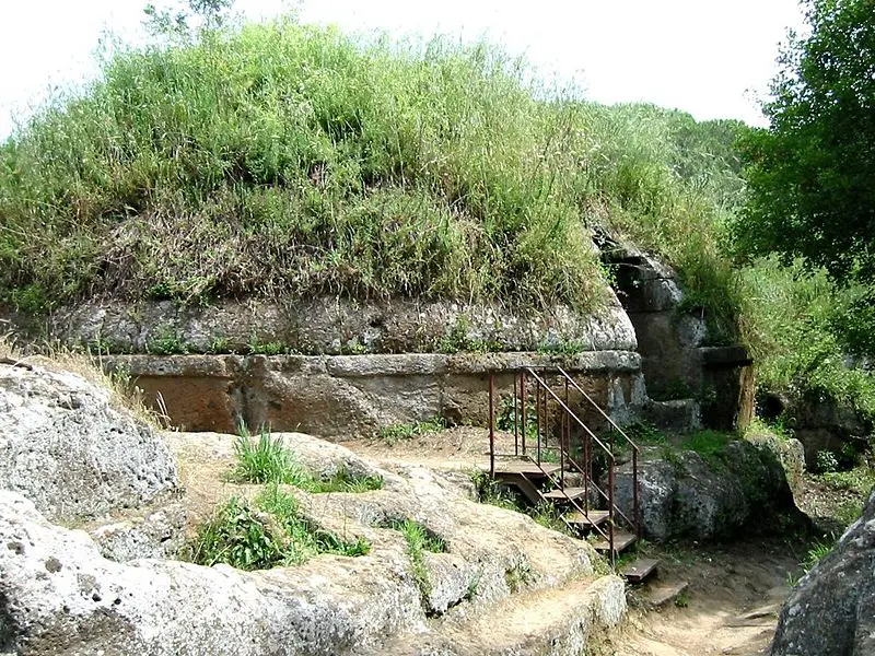 File:Banditaccia Tumulus.jpg