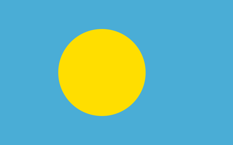 File:Flag of Palau.svg