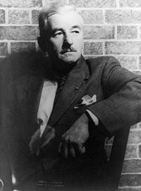 William Faulkner photographed in 1954 by Carl Van Vechten