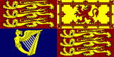 Royal Standard of England.svg