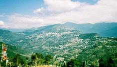Gangtok as viewed from the opposite hill