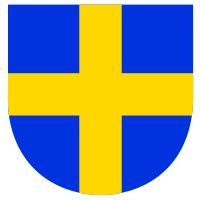 File:Azure-Cross-Or-Heraldry.svg