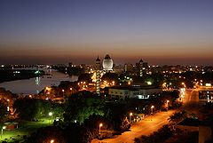 Khartoum at night