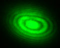 Michelson Interferometer Green Laser Interference.jpg