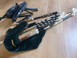 The Uilleann pipes, a form of bagpipes unique to Ireland.