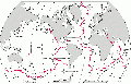 World Distribution of Mid-Oceanic Ridges.gif