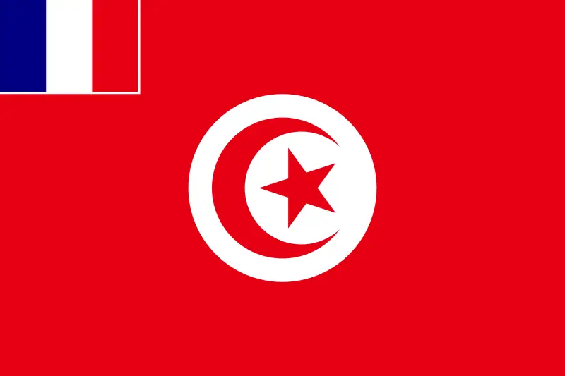 File:Flag of French Tunisia.svg