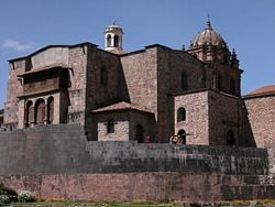 Coricancha temple and Church of Santo Domingo