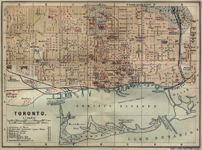 Map of Toronto, 1894