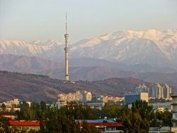 Skyline of Almaty