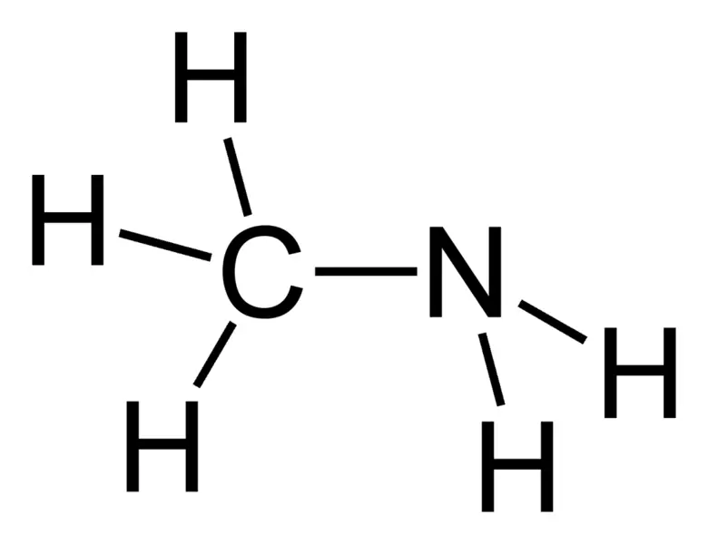 File:Methylamine-2D.png