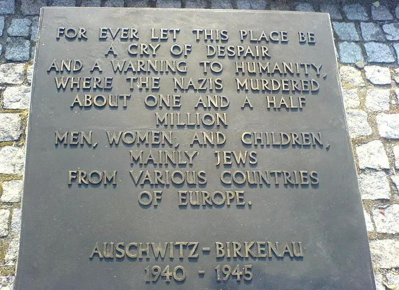 File:Auschwitz-Birkenau memorial.JPG