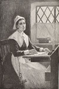 Frontispiece for An Account of Anne Bradstreet The Puritan Poetess, and Kindred Topics, edited by Colonel Luther Caldwell (Boston, 1898) (cropped).jpg