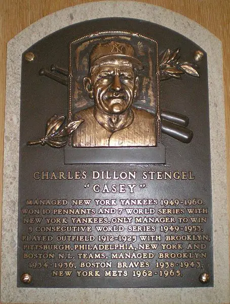 File:Casey Stengel Plaque.JPG