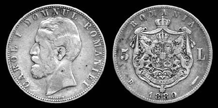 Carol I of Romania Coin.jpg
