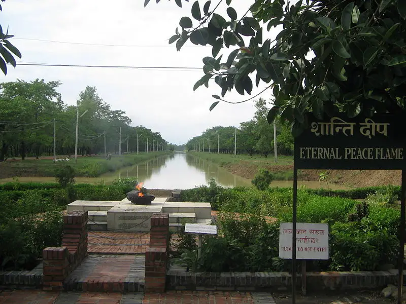 File:Eternal peace flame Lumbini.jpg