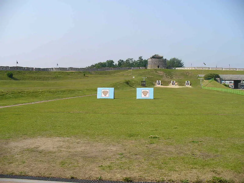 File:HwaseongFortressarcheryrange.jpg
