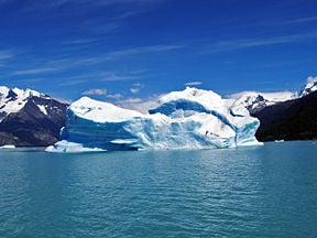 Iceberg at Lake Argentino's northern arm