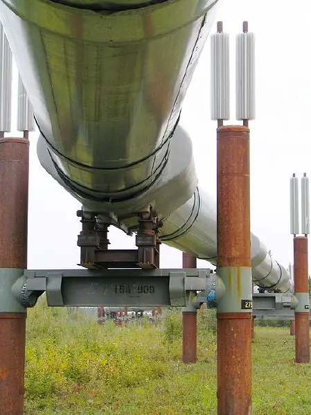 File:Alaska Pipeline Closeup Underneath.jpg