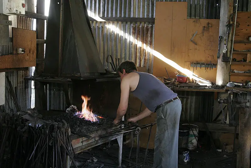 File:Australian blacksmith.jpg