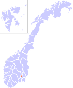 Location of Oslo