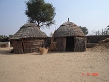 A house in the Thar desert