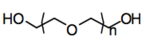 Chemical structure of polyethylene glycol