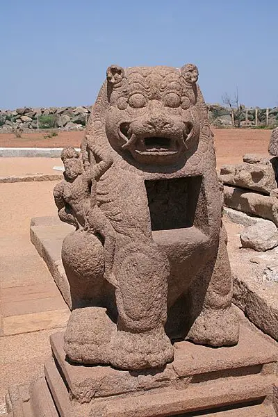 File:Shore temple lion.jpg
