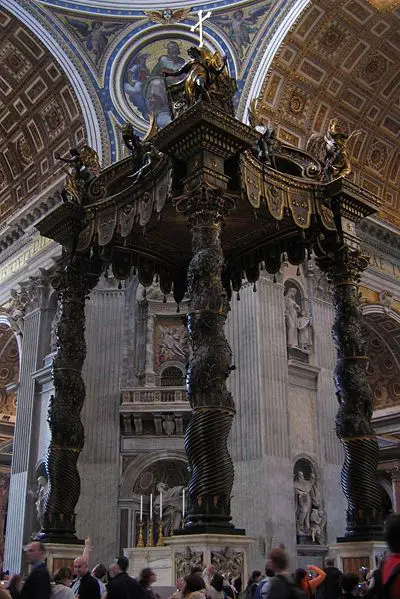 File:Bernini'sCanopyinStPeters.jpg