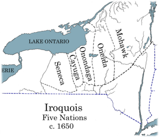 Iroquois Five Nations c.1650