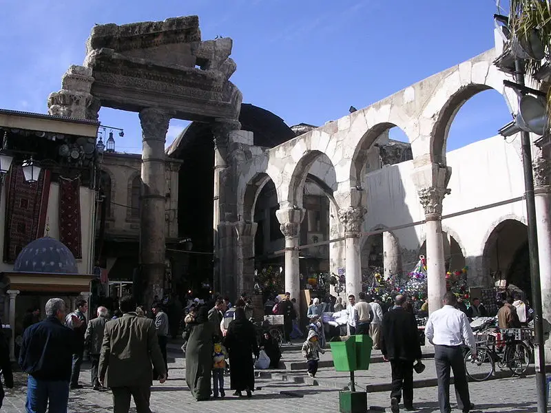 File:Damascus roman archs.JPG