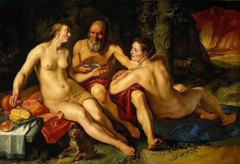 File:Lot and his Daughters.jpg