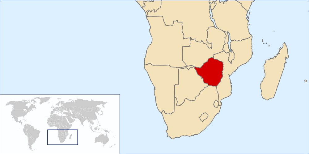 Zimbabwe, colonial "Rhodesia".